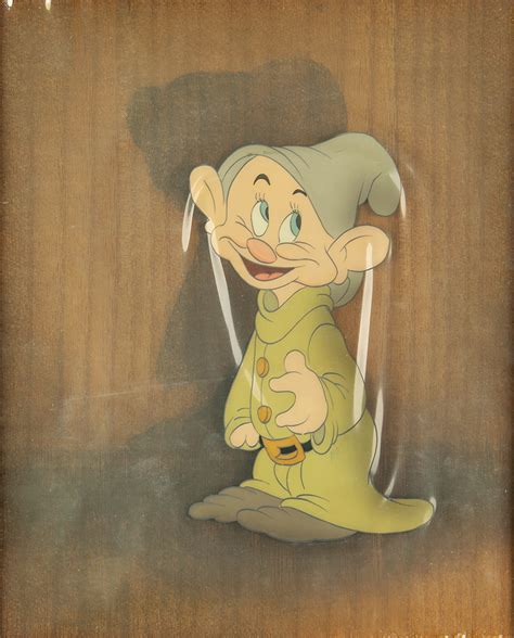 Dopey Production Cel From Snow White And The Seven Dwarfs Rr Auction