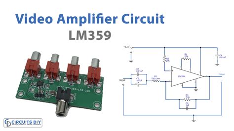 Draw The Video Amplifier Circuit Diagram