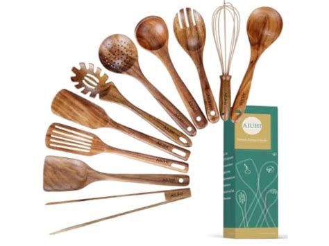 The 10 Best Wood Cooking Utensil Sets Of 2024 Reviews Findthisbest