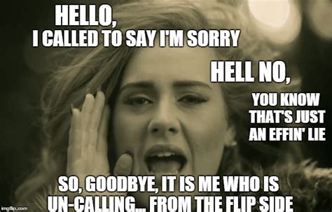 Adele Hello From The Other Side Meme | Adeleq