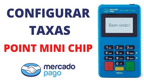 Como Configurar As Taxas Point Mini Chip Mercado Pago 2022 YouTube