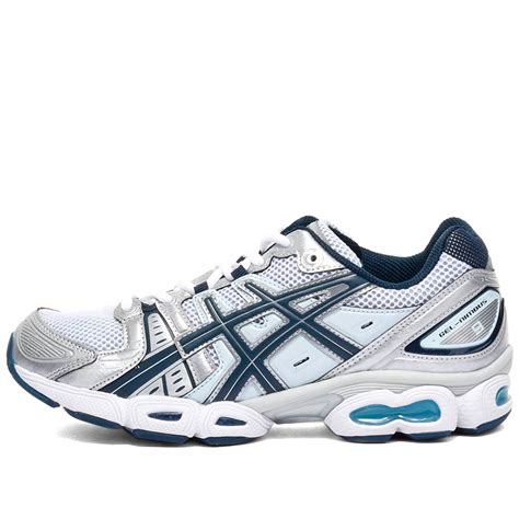 Asics Gel-Nimbus 9 Pure Silver & French Blue | END. (KR)
