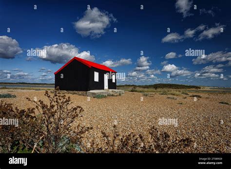 Red Roofed Hut Rye Nature Reserve Hi Res Stock Photography And Images