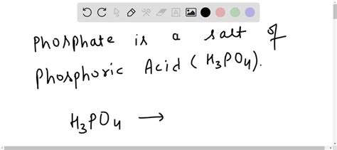 SOLVED: how to write a formula for phosphate ion