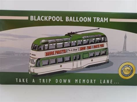 ATLAS EDITIONS DIECAST 1 76 Échelle Oo Ballon Blackpool Tram Bruce