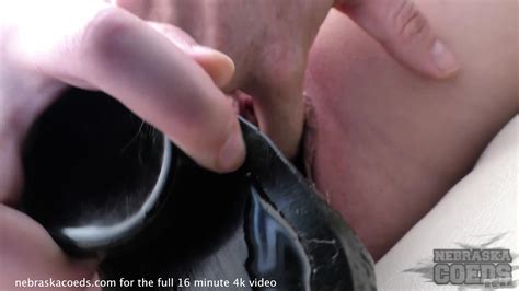 Fingering A Hot Model While She Tries A Huge Black Dildo