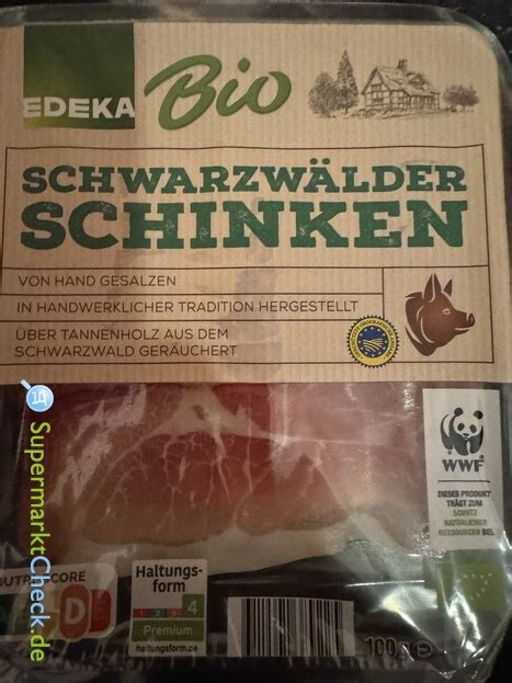 Edeka Bio Schwarzwälder Schinken Aufschnitt Preis Angebote Kalorien