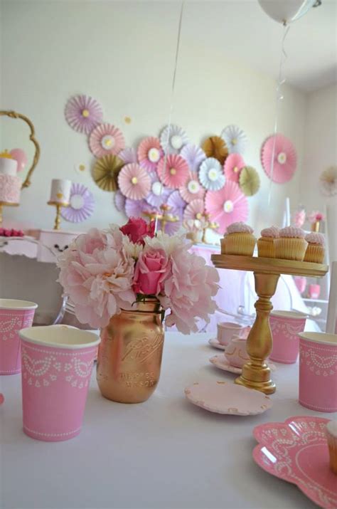 Jungle Themed Baby Shower Ideas Princess Tea Party Baby Shower