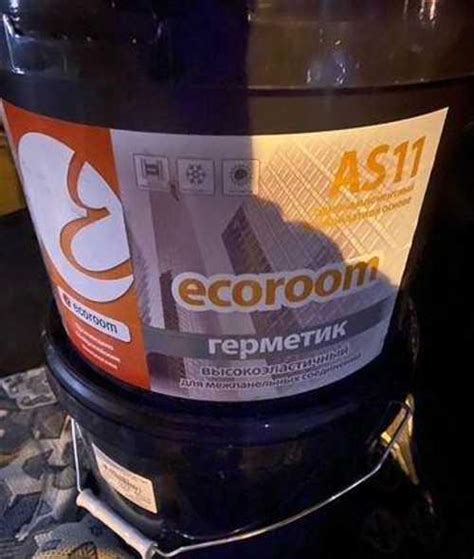 Герметик ecoroom AS-11 (15 кг) купить | Ремонт и строительство ...