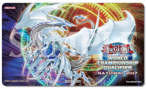 Yu Gi Oh National Championship Playmat Cosmic Blazar Dragon Konami