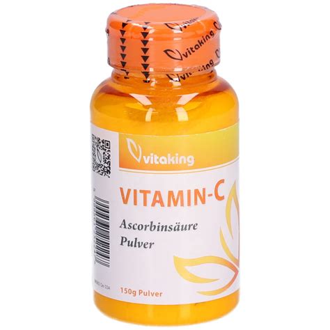 vitaking VITAMIN C Ascorbinsäure 150 g Shop Apotheke