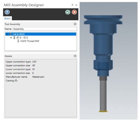 Creating Tool Libraries In Mastercam In House Solutions