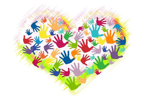 Download Heart, Hands, Volunteers. Royalty-Free Stock Illustration Image - Pixabay