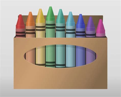 En La Categor A Crayons Mockup De Fotos E Im Genes De Stock