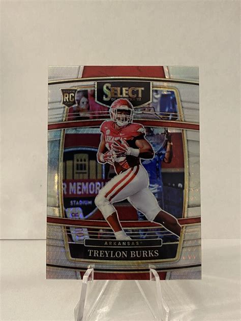 Select Draft Picks Treylon Burks Concourse Hyper Silver Ebay