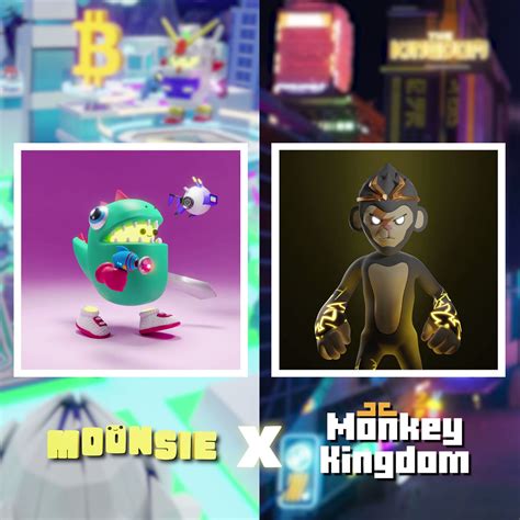 Monkey Kingdom on Twitter: "Monkey Kingdom X Moonsie • ᴗ • DOUBLE flash