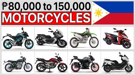 80 000 To 150 000 Price Ranged Motorcycles In Philipines 2021 YouTube