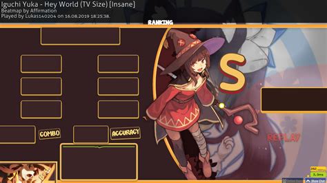 29 Osu Megumin Skin Profes