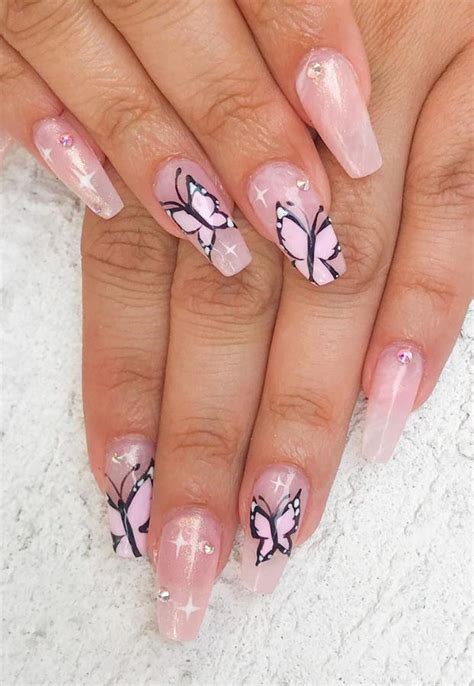 32 Beautiful Butterfly Nails Designs You Want To Have Right Away Lily