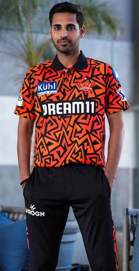 New Sunrisers Hyderabad Jersey Ipl Srh Indian Premier League