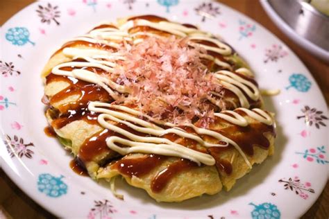 薄力粉で作る山芋入り大阪風お好み焼きのレシピ Tocos Kitchen トコズキッチン