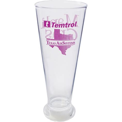 16oz Plastic Pilsner Beer Glass Pb16 Howw Promotional Products