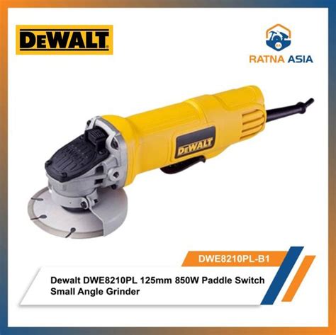 Jual Mesin Gerinda Tangan Dewalt DWE8210PL B1 125mm 850W Paddle Switch