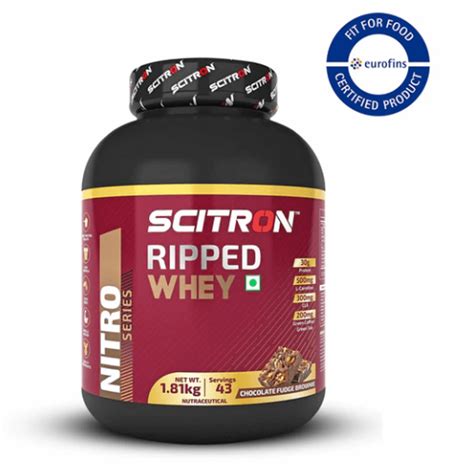 Scitron Ripped Whey Protein 2 Kg Non Prescription At Rs 5000 Jar In