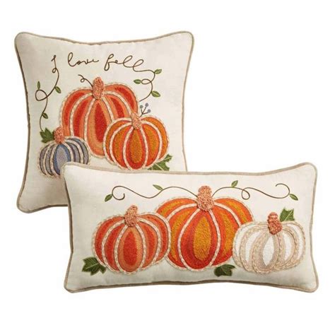 41600402 Pumpkin Pillows Seasonal Pillows Harvest Pillows