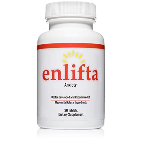 Doctor Developed Enlifta Anxiety Supplement, Herbal Anxiety Pills ...