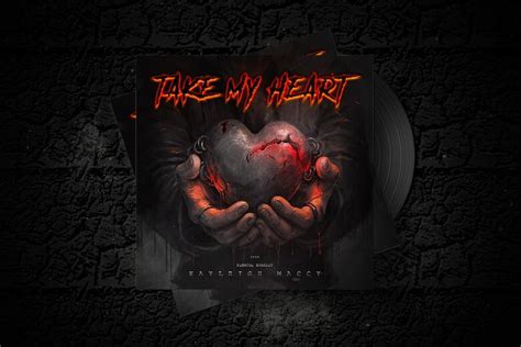 Take My Heart Premade Cover Art - Photoshop PSD