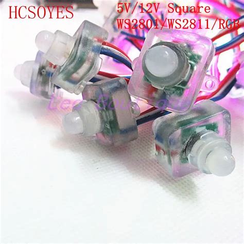 Ws2801 Ws2811 Rgb Dmx512 Sh1908 Ucs1903b Ic 500pcs Lots 5v 12v