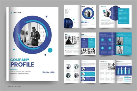 Company Profile Template 소책자 Vectorgraph 111569