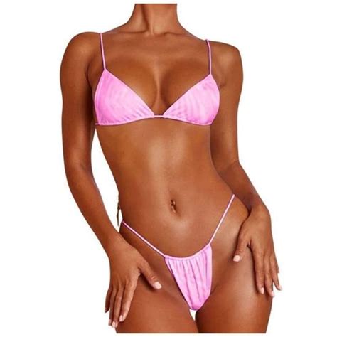 Maillot De Bain Micro Bikini String Transparent Maillot De Bain Sexy