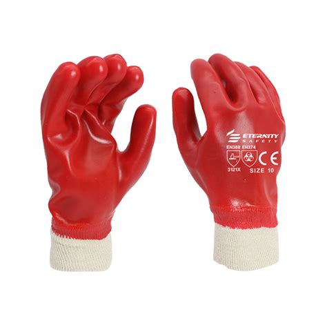 Chemical Resistant Pvc Gloves Waterproof Eternity Safety