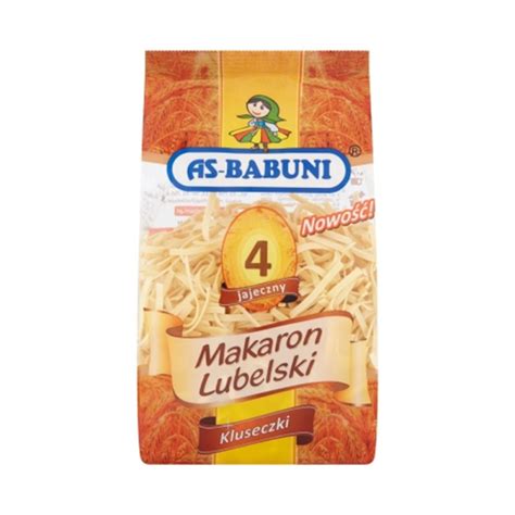 Makaron Lubelski Jajeczny Kluseczki G As Babuni