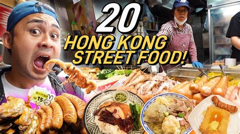 20 Best Hong Kong Street Food Insane Hong Kong Food Crawl Youtube