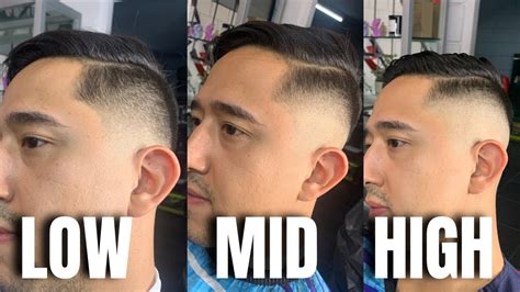 LOW VS MID VS HIGH FADE CUAL ES LA DIFERENCIA ROGER FADES YouTube