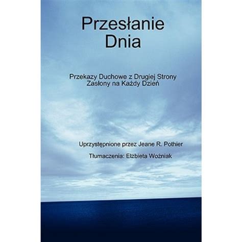 Przes Anie Dnia Paperback Jeane R Pothier