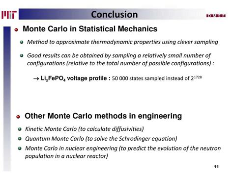 Ppt Monte Carlo Methods In Statistical Mechanics Powerpoint