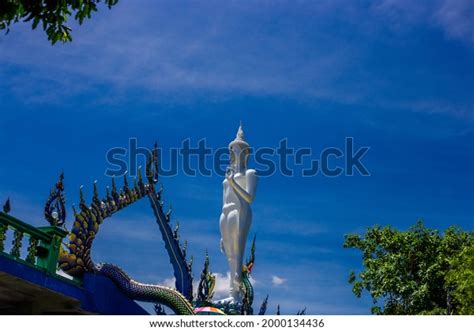 Background Thailands Chonburi Religious Attractions Wat Stock Photo