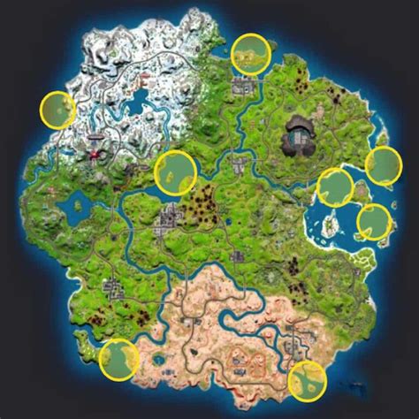 How to collect Mech Parts from fishing holes in Fortnite - Pro Game Guides