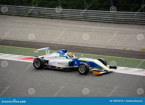 Tatuus Abarth Formula 4 Test At Monza Editorial Photo Image Of