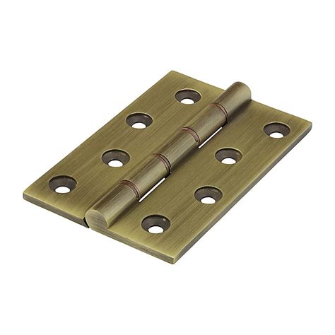 Timco Double Phosphor Bronze Washered Brass Hinges Bronze 102 X 67 Diy At Bandq