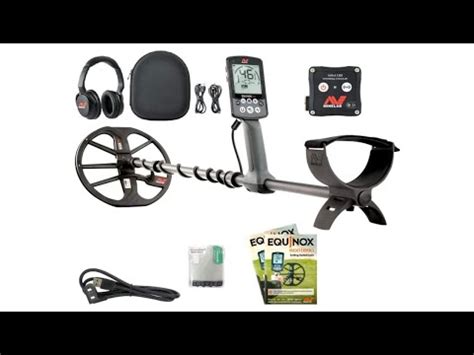 Minelab 3720 0002 Equinox 800 Metal Detector Black Overview YouTube