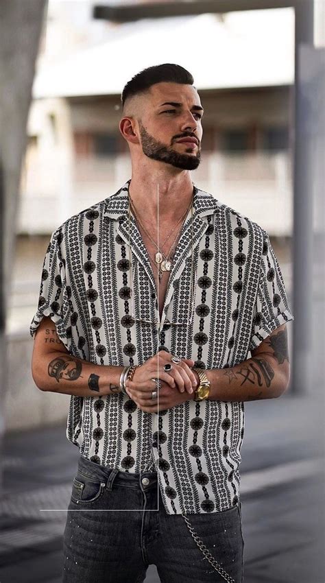 15 Stylish Short Sleeve Shirt Outfit Ideas For Men Men Fashion