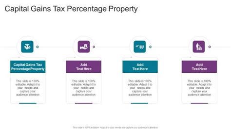 Capital Gains Tax Percentage Property PowerPoint Presentation And