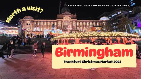 Exploring The Magical Frankfurt Christmas Market In Birmingham Is It