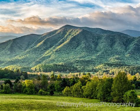 Cades Cove Overlook 3 Smoky Mountains Fine Art Print Jimmy Pappas