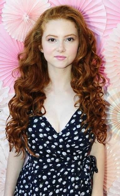 Gingerlove Francesca Capaldi Beautiful Redhead Red Hair Woman